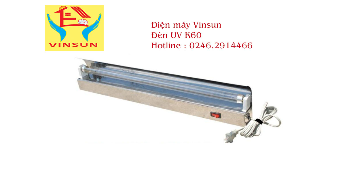 Đèn UV Diệt Khuẩn K60 Vinsun
