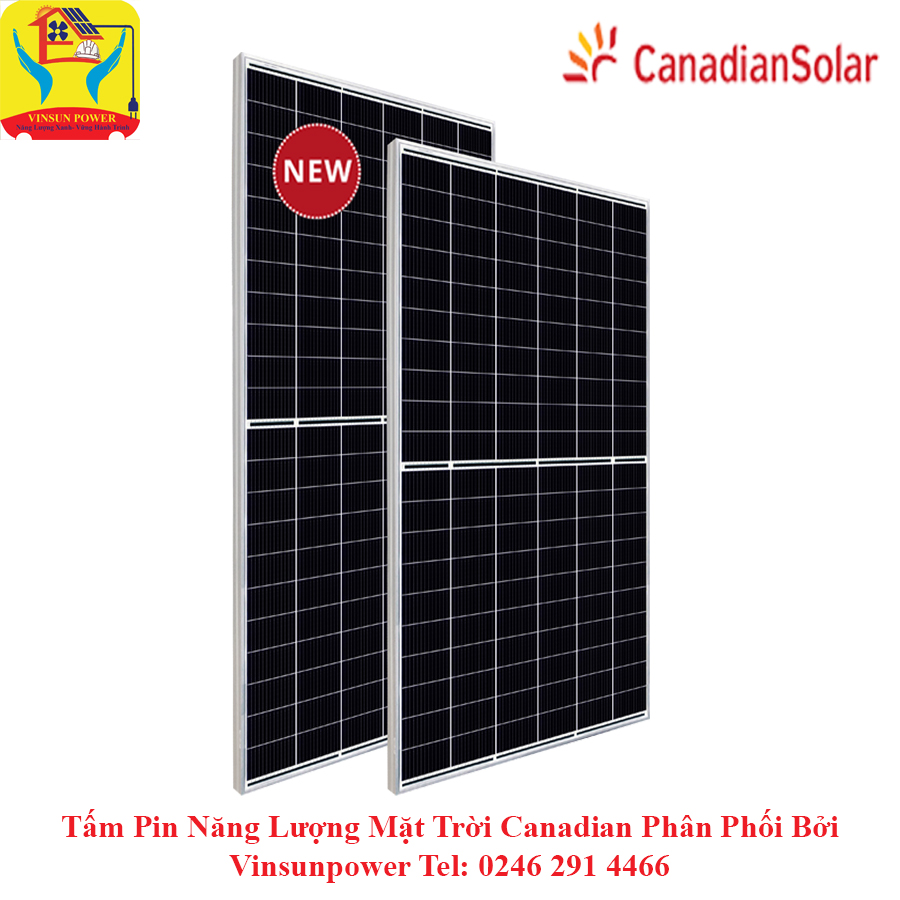 Tấm Pin Năng Lượng Mặt Trời Canadian 665W (CS7N-665MS) Phân Phối Bởi Vinsunpower